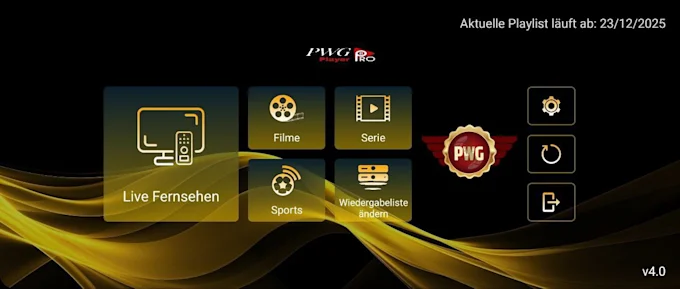 IBO Player IPTV-grensesnitt på smart-TV