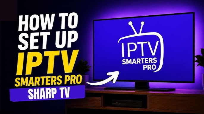 IPTV Smarters Pro-gränssnitt